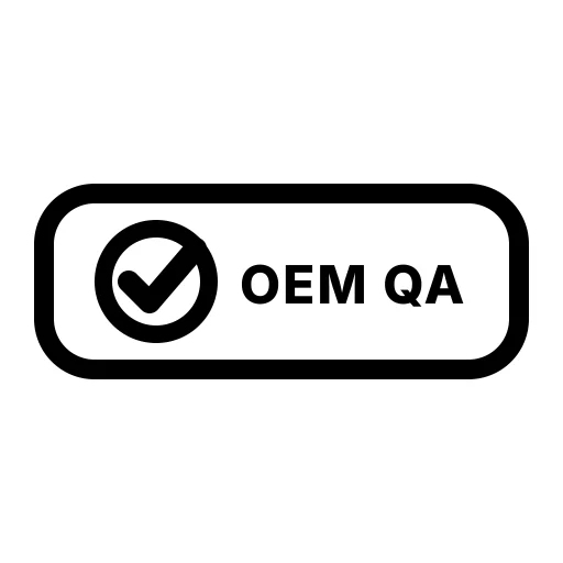 OEM QA quality control mark