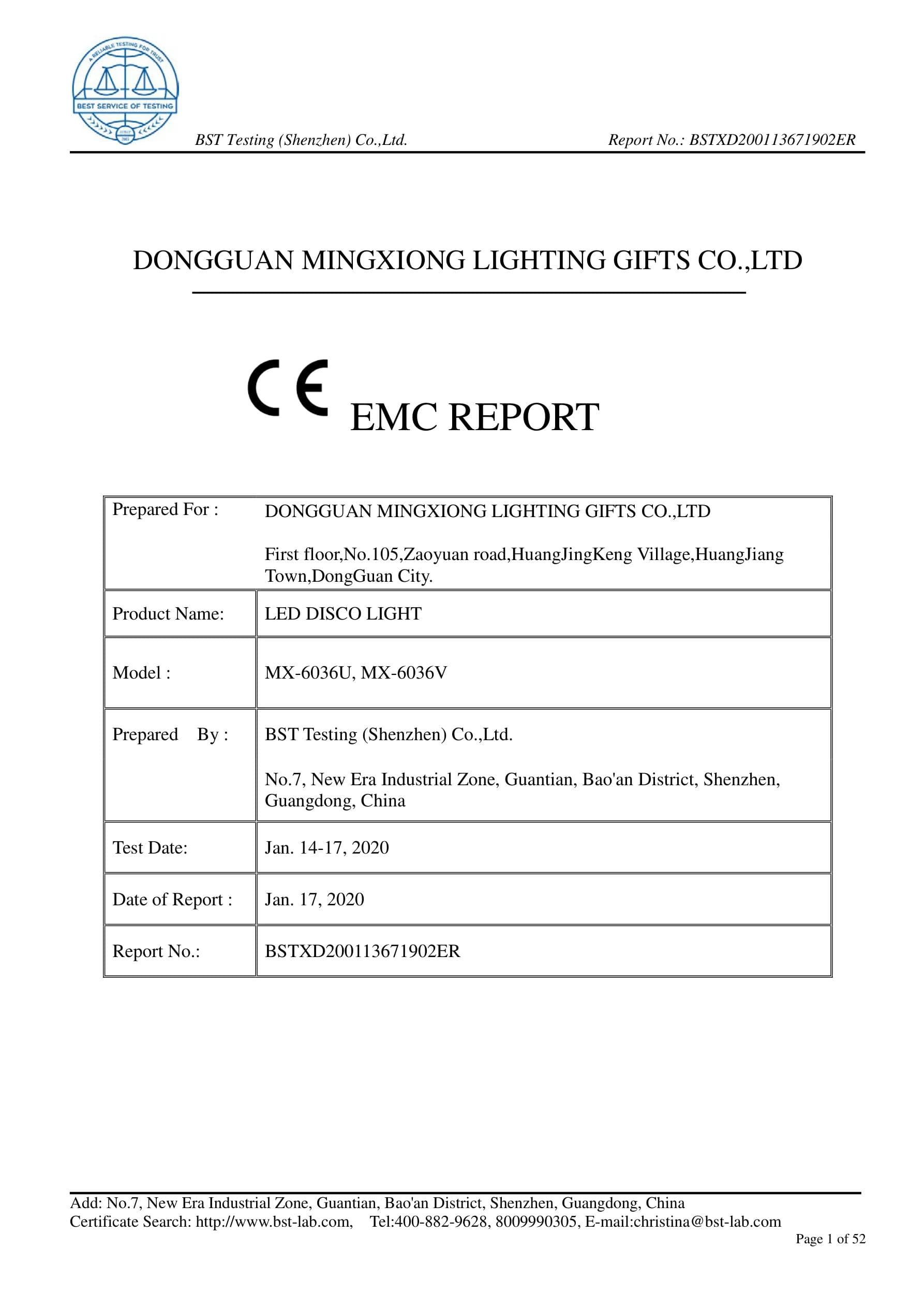 MX-6036 CE certificate key page preview